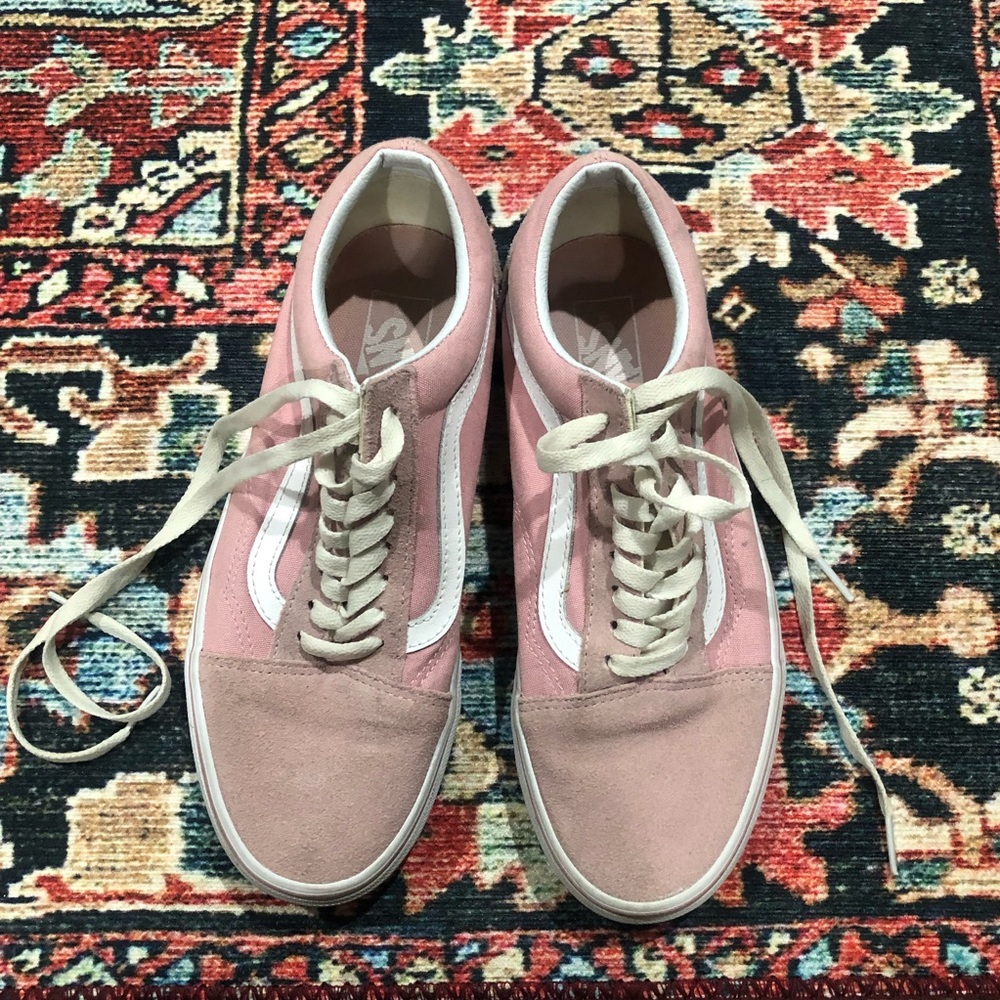 Old Skool Vans, pink